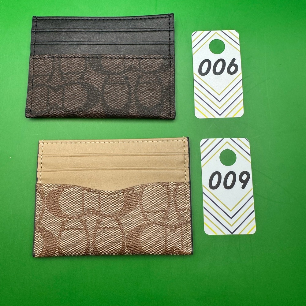 Your Choice #006 or #009 Minimalist  Credit Card Holder RFID Blocking New